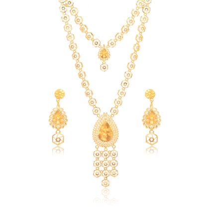 Introduction to 21kt Gold Necklace set